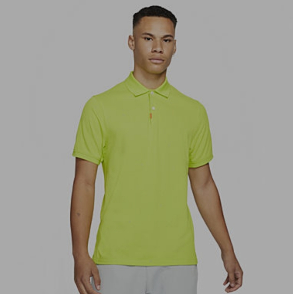 Men's Printed Polo Cyber Cyber Size XL Style CU9357-389